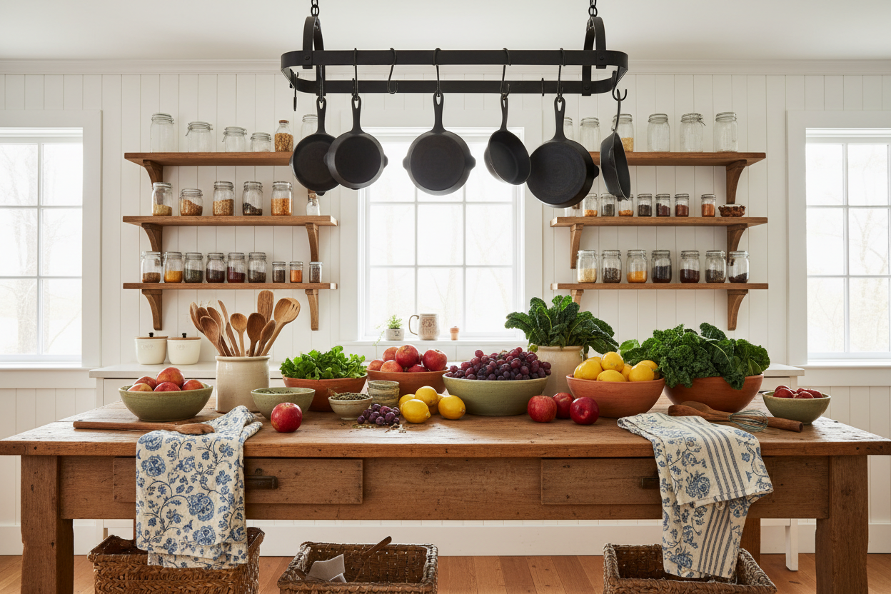 Pots & Provisions - Full & Colorful