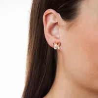 Butterfly - Black Hills Gold Earrings