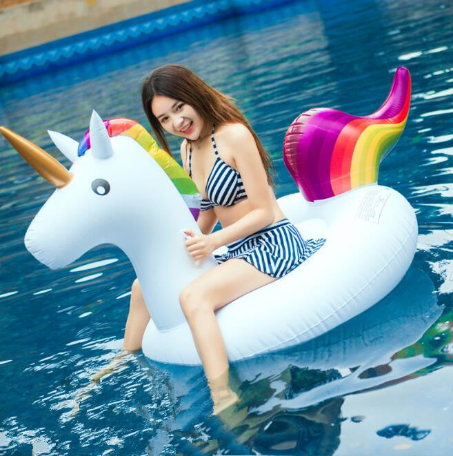 Inflatable Unicorn Pool Float, Popular Swim Ring