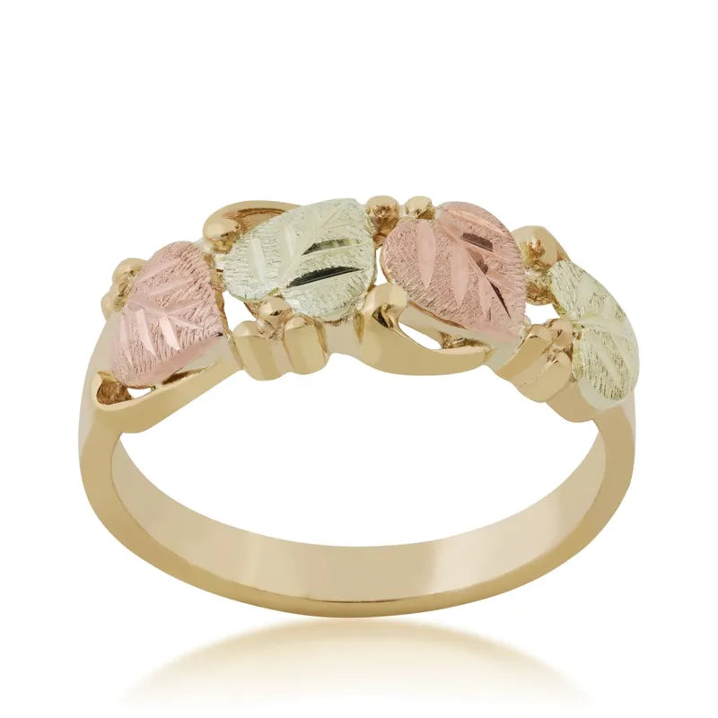 Traditional V - Black Hills Gold Ladies Ring