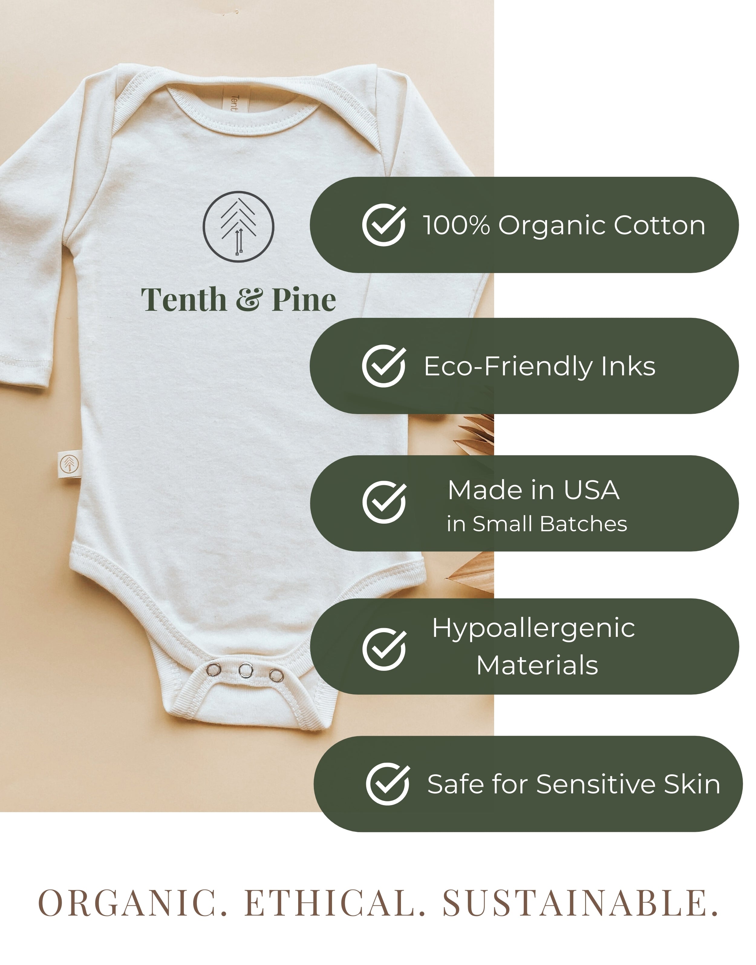 Home is Where Dada is Organic Bodysuit Long Sleeve