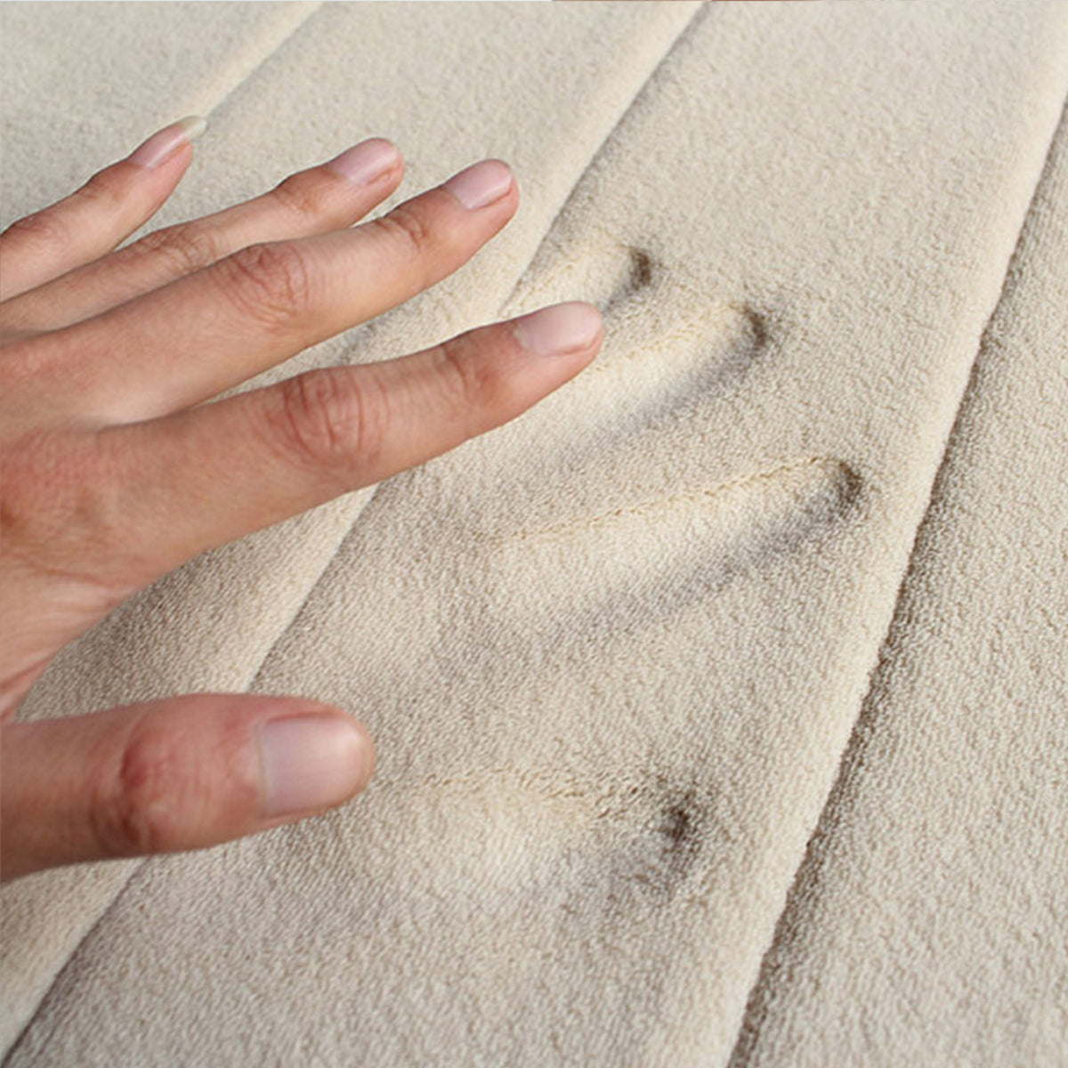 Lux Velvet Memory Foam Mat - Premium Comfort