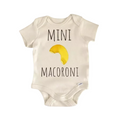 Italian Pasta Macaroni Newborn Baby Onesie® Bodysuit