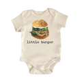Burger Hamburger Bbq Newborn Baby Onesie® Bodysuit