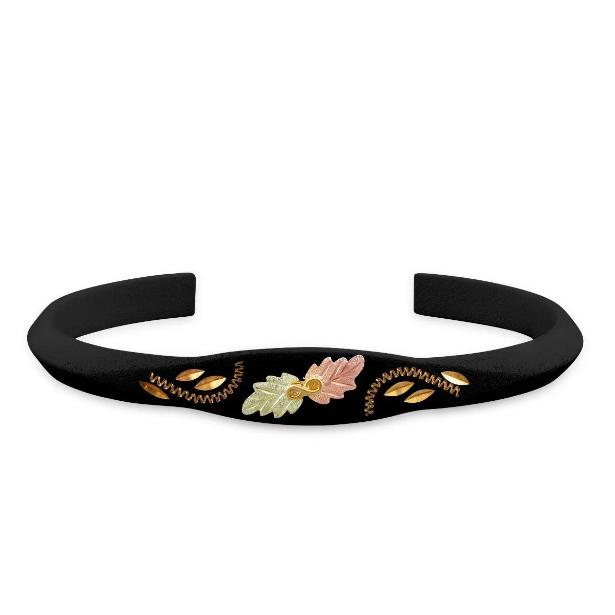 Delicate Powder Coat - Black Hills Gold Bracelet