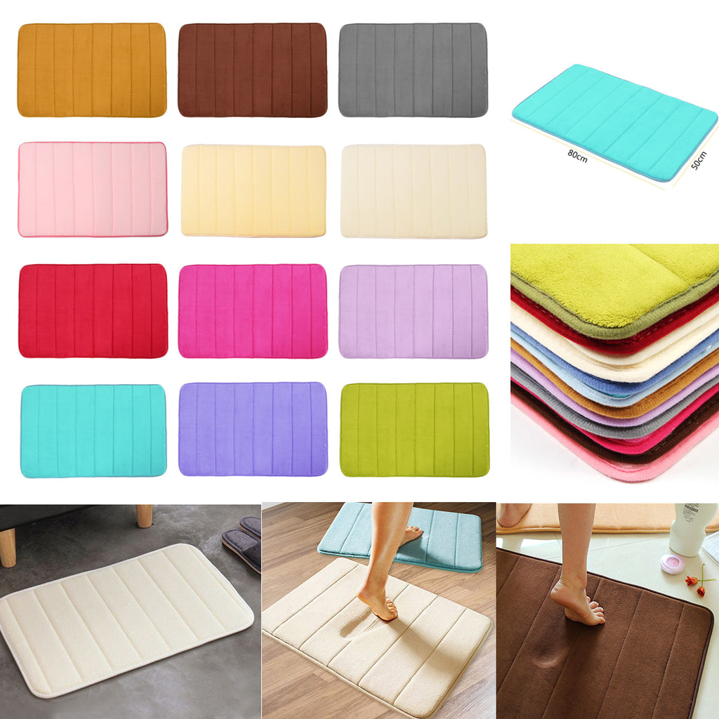 Lux Velvet Memory Foam Mat - Premium Comfort