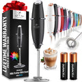 Zulay High-Speed - Handheld Electric Mixer for Lattes and Cappuccino
