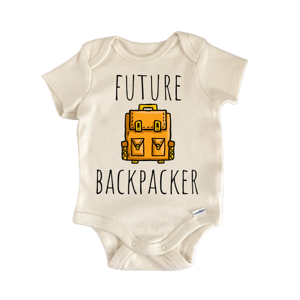 Backpacker Newborn Baby Onesie® Bodysuit