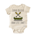 Canoe Lake Paddle Newborn Baby Onesie® Bodysuit