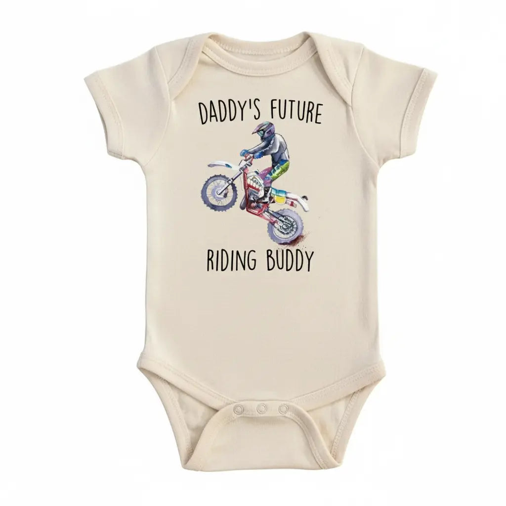 Dirt Bike Newborn Baby Onesie® Bodysuit
