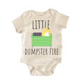 Dumpster Fire Meme Newborn Baby Onesie® Bodysuit