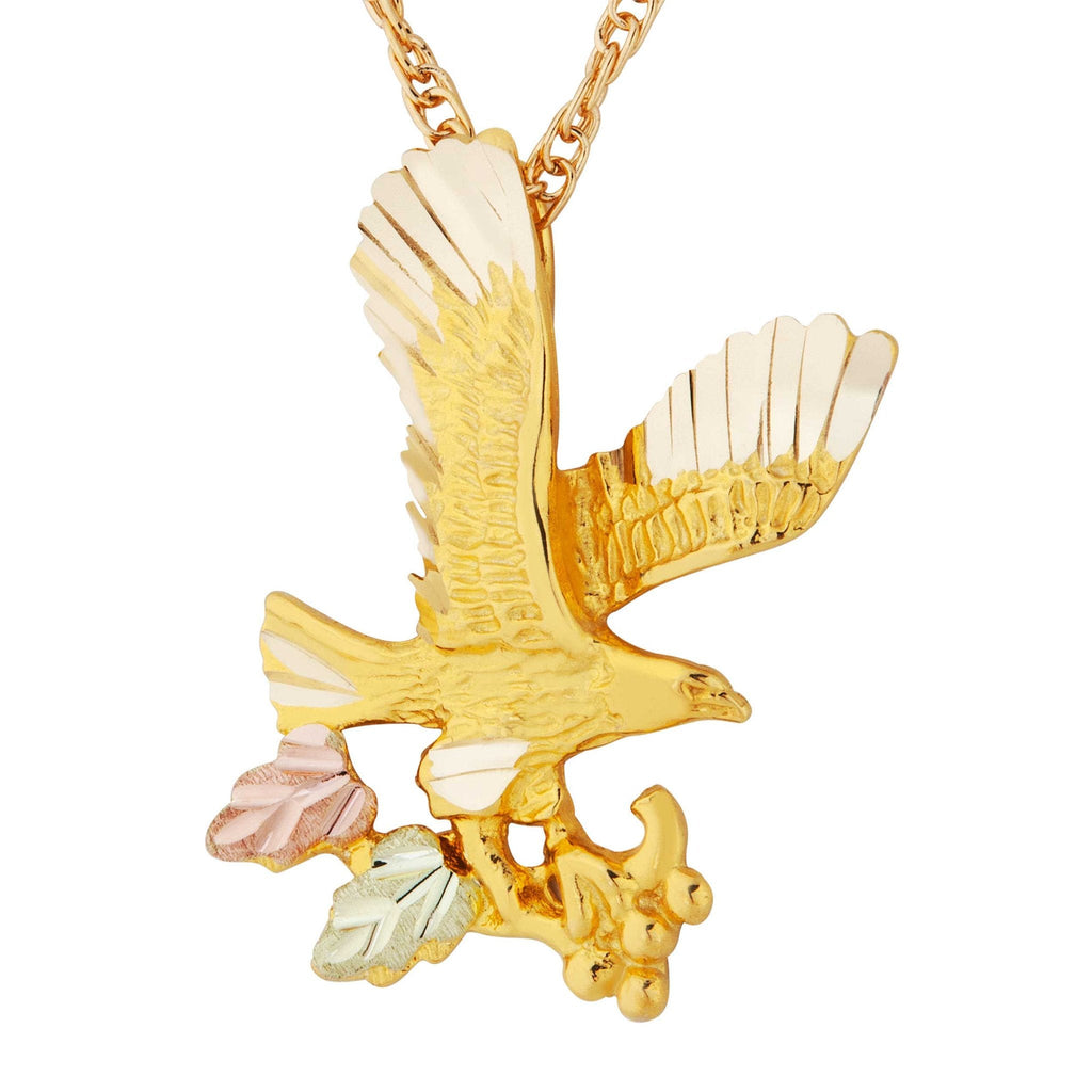 Proud Eagle - Black Hills Gold Pendant