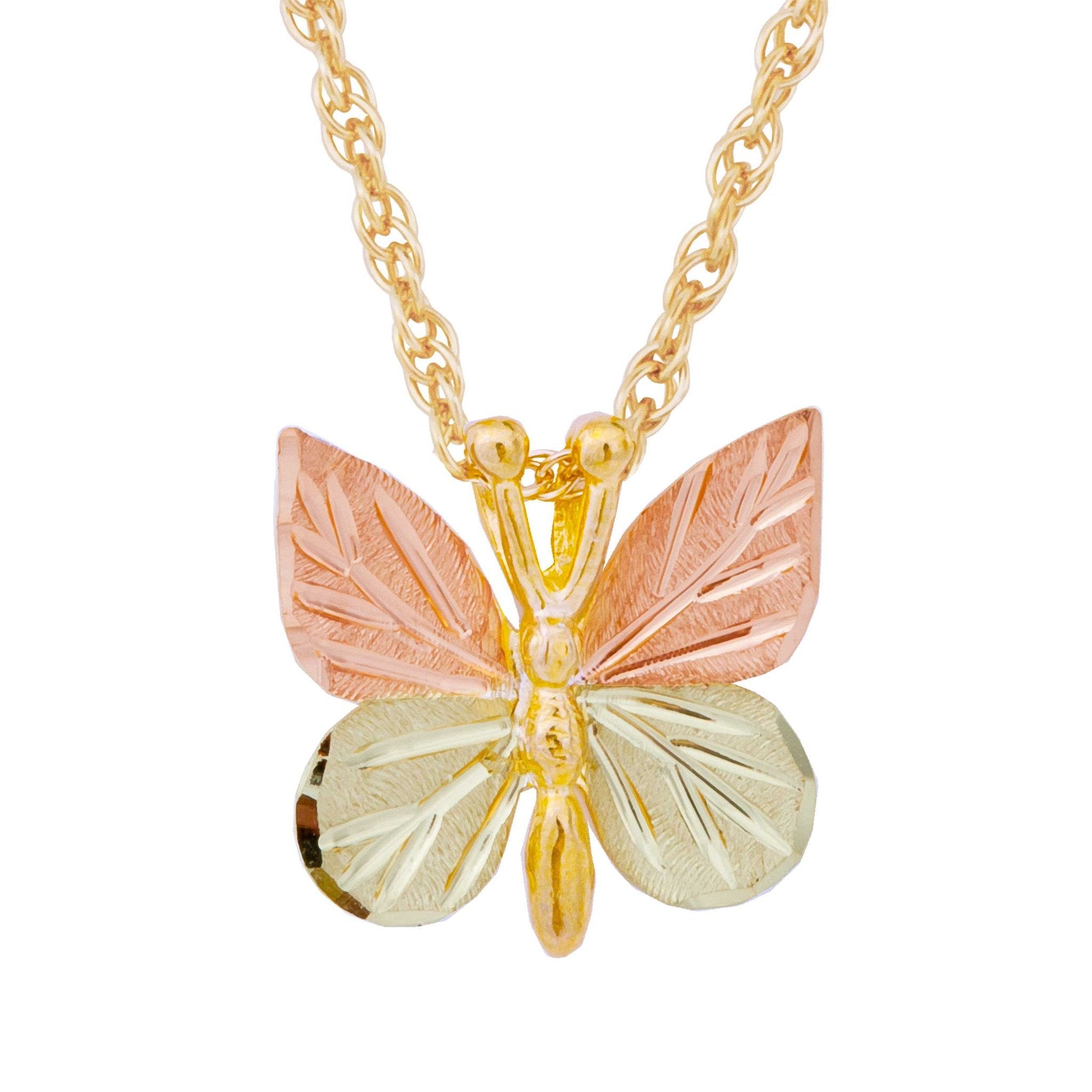 Little Butterfly - Black Hills Gold Pendant