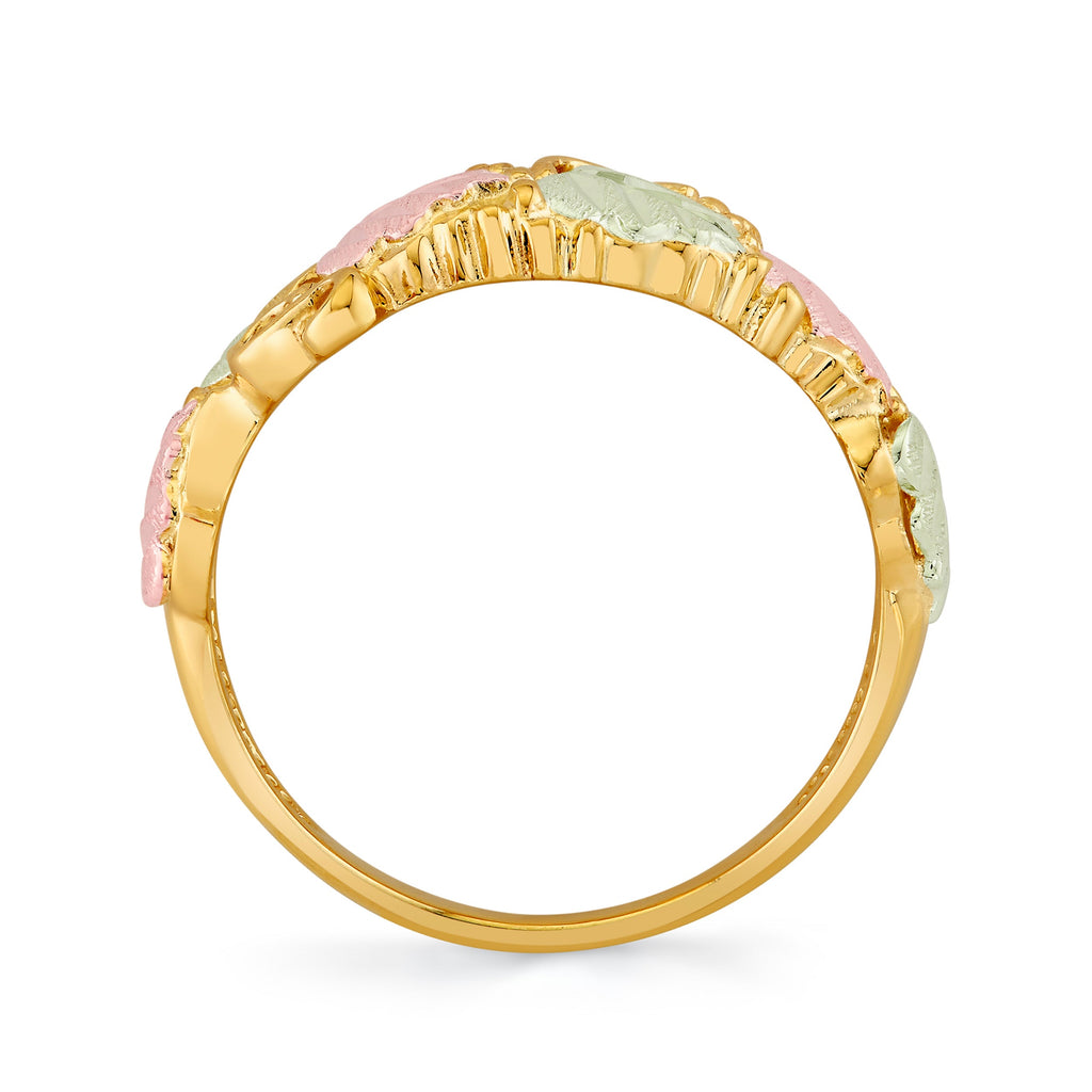 Beautiful Grapes - Black Hills Gold Ladies Ring