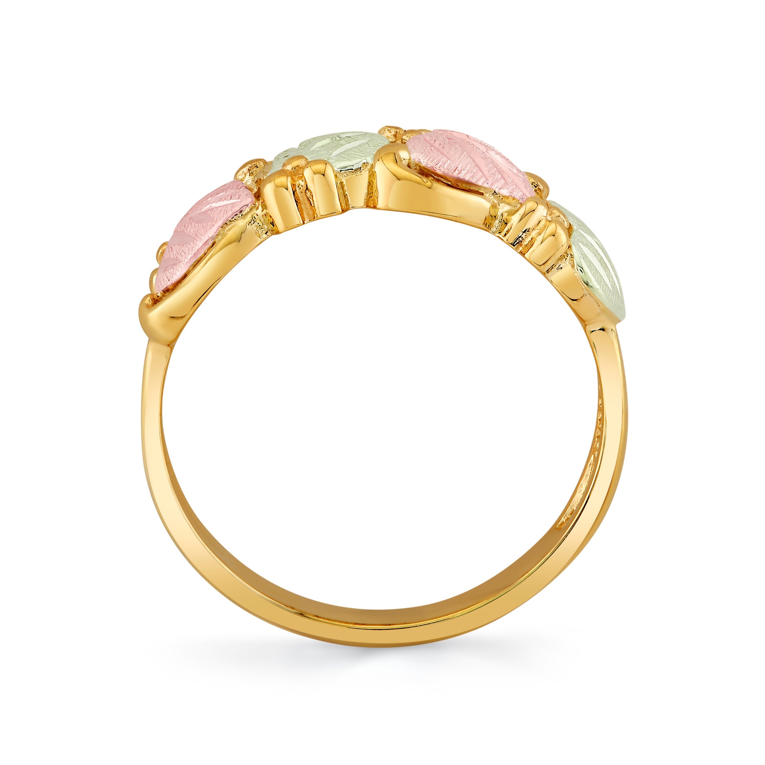 Traditional V - Black Hills Gold Ladies Ring