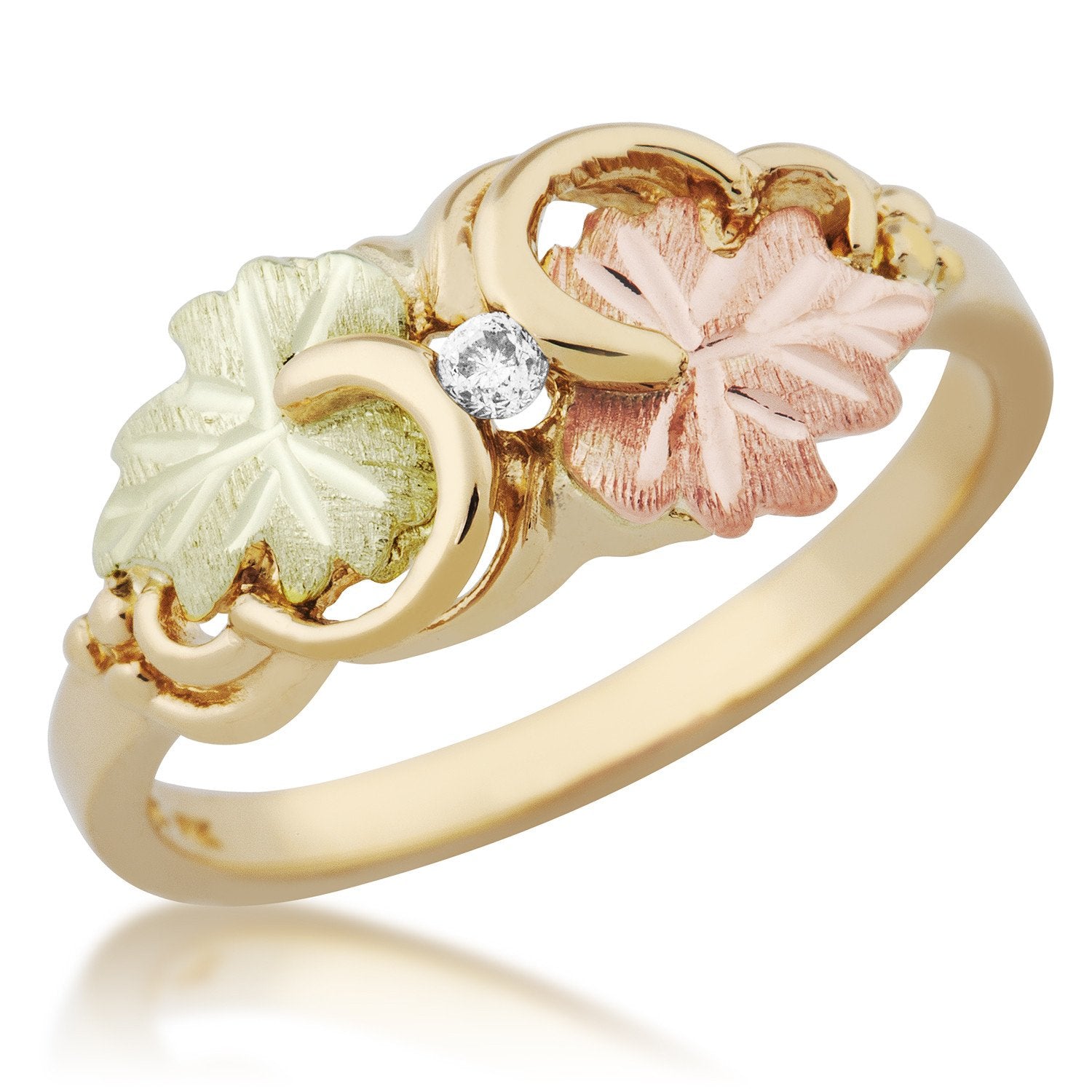 Vibrant Diamond - Black Hills Gold Ladies Ring