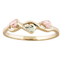 Three Leaves - Black Hills Gold Ladies Ring