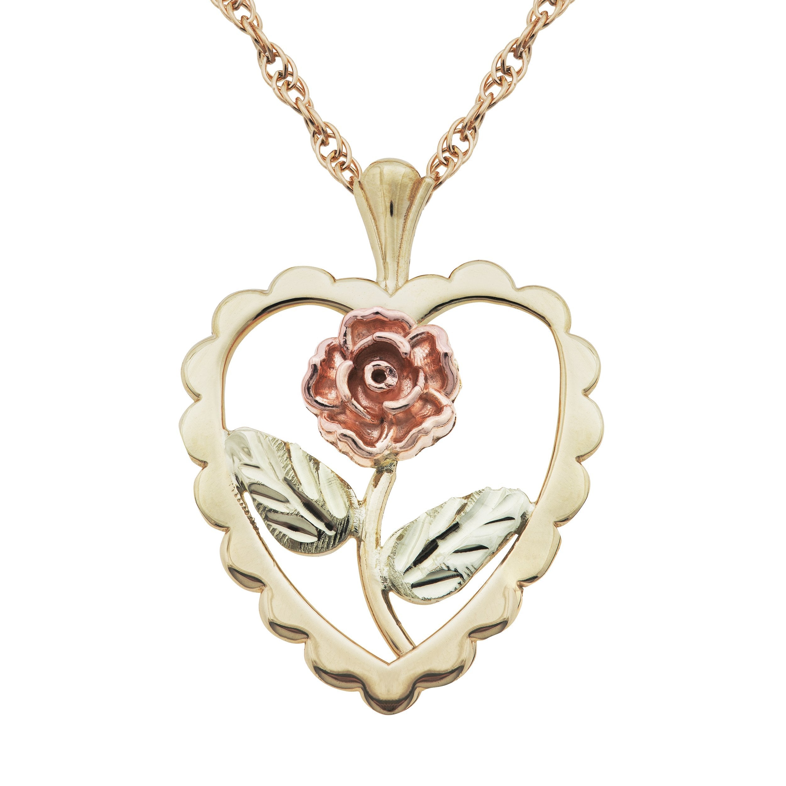 Dakota Rose - Black Hills Gold Pendant