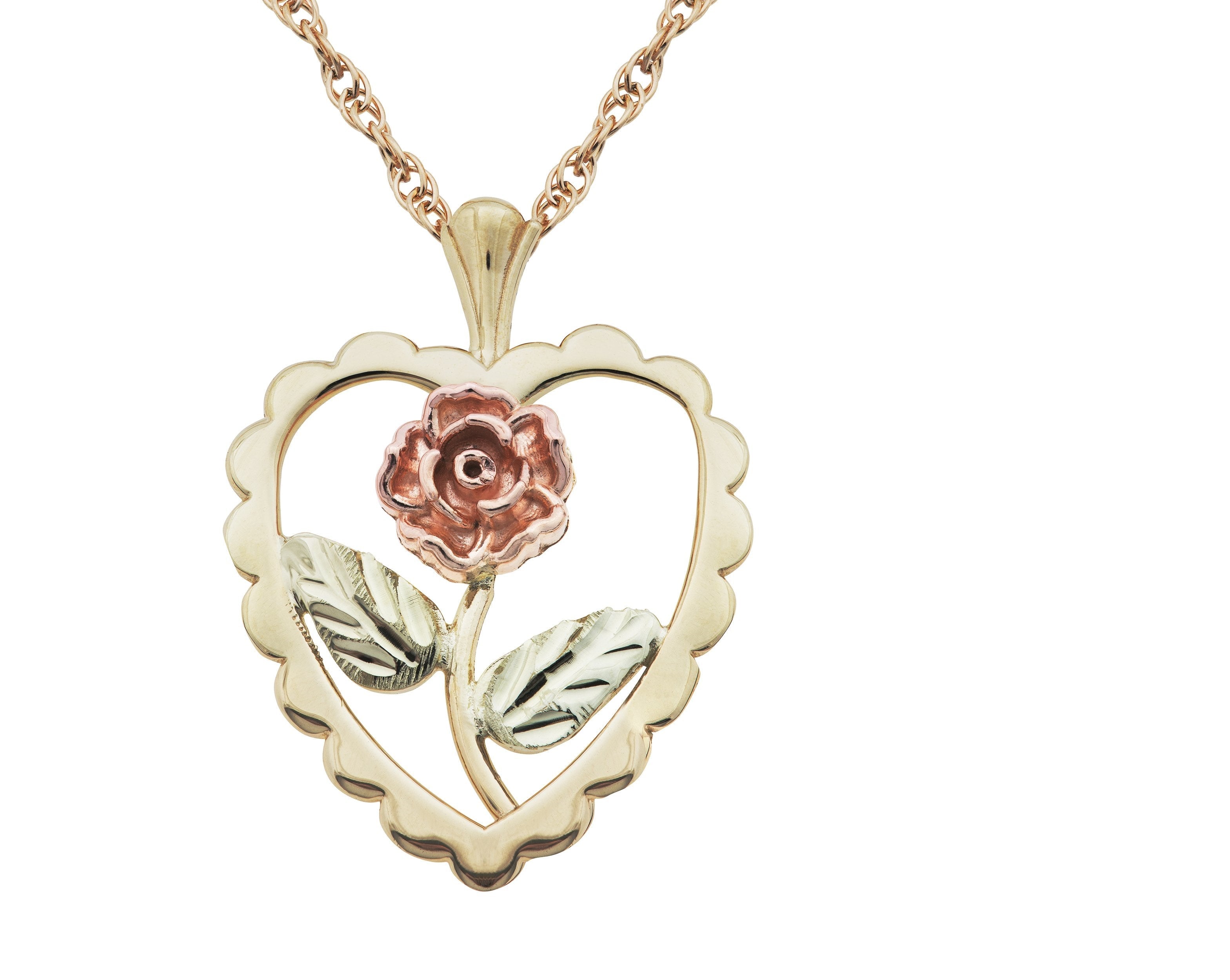 Dakota Rose - Black Hills Gold Pendant