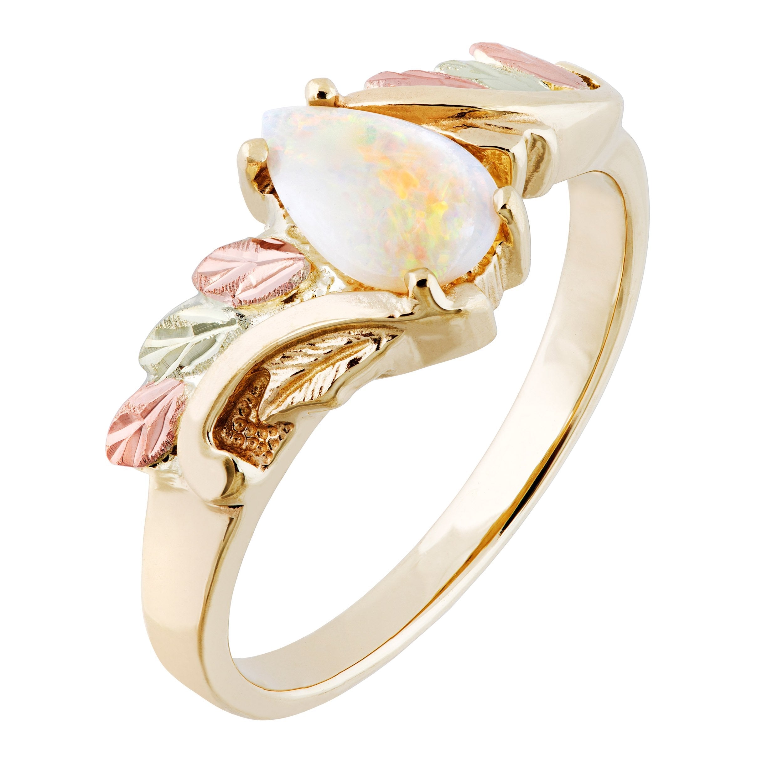 Sparkling Opal - Black Hills Gold Ladies Ring