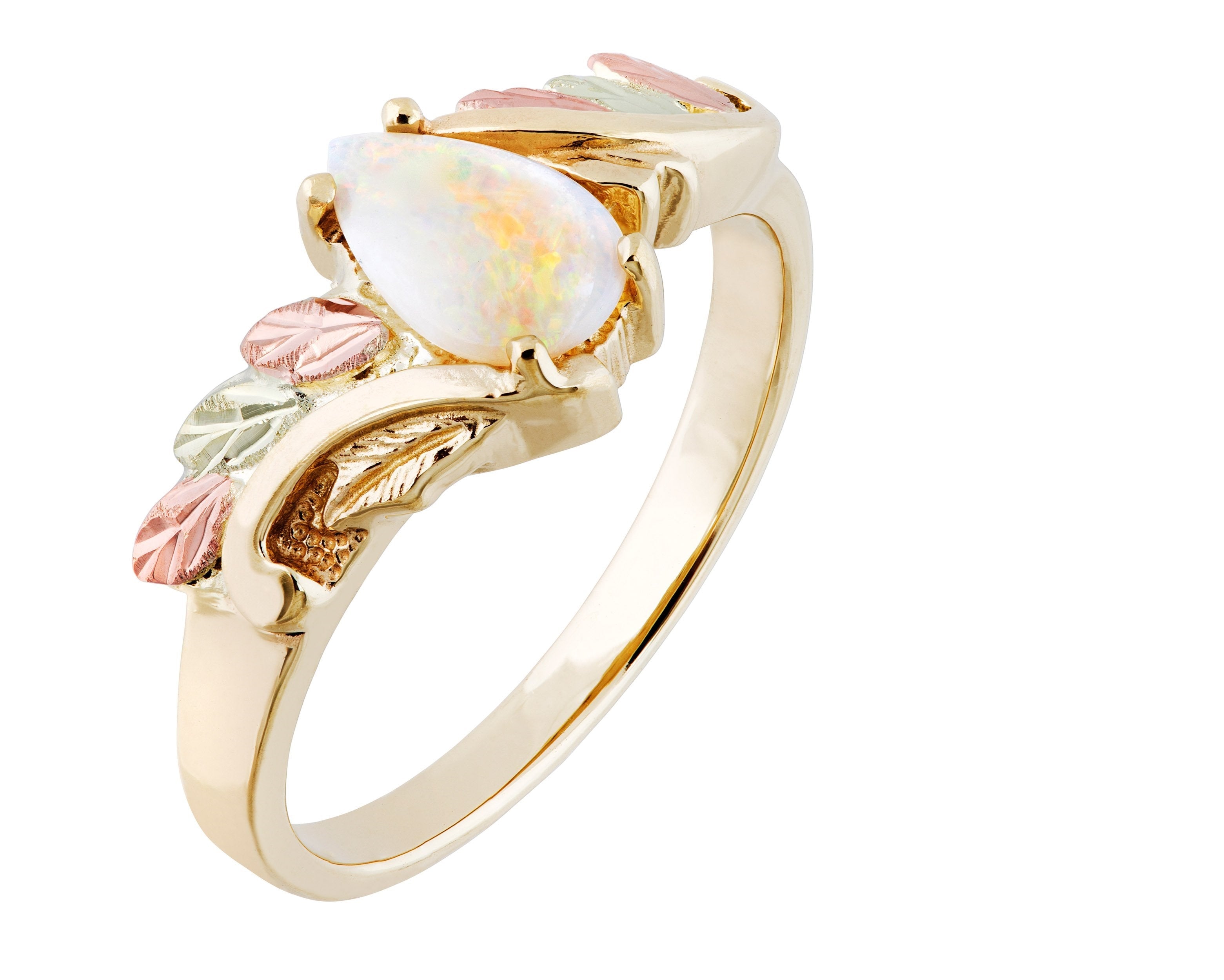 Sparkling Opal - Black Hills Gold Ladies Ring