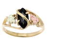 Marquise Onyx - Black Hills Gold Ladies Ring