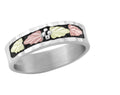 Antiqued II - Sterling Silver Black Hills Gold Ring