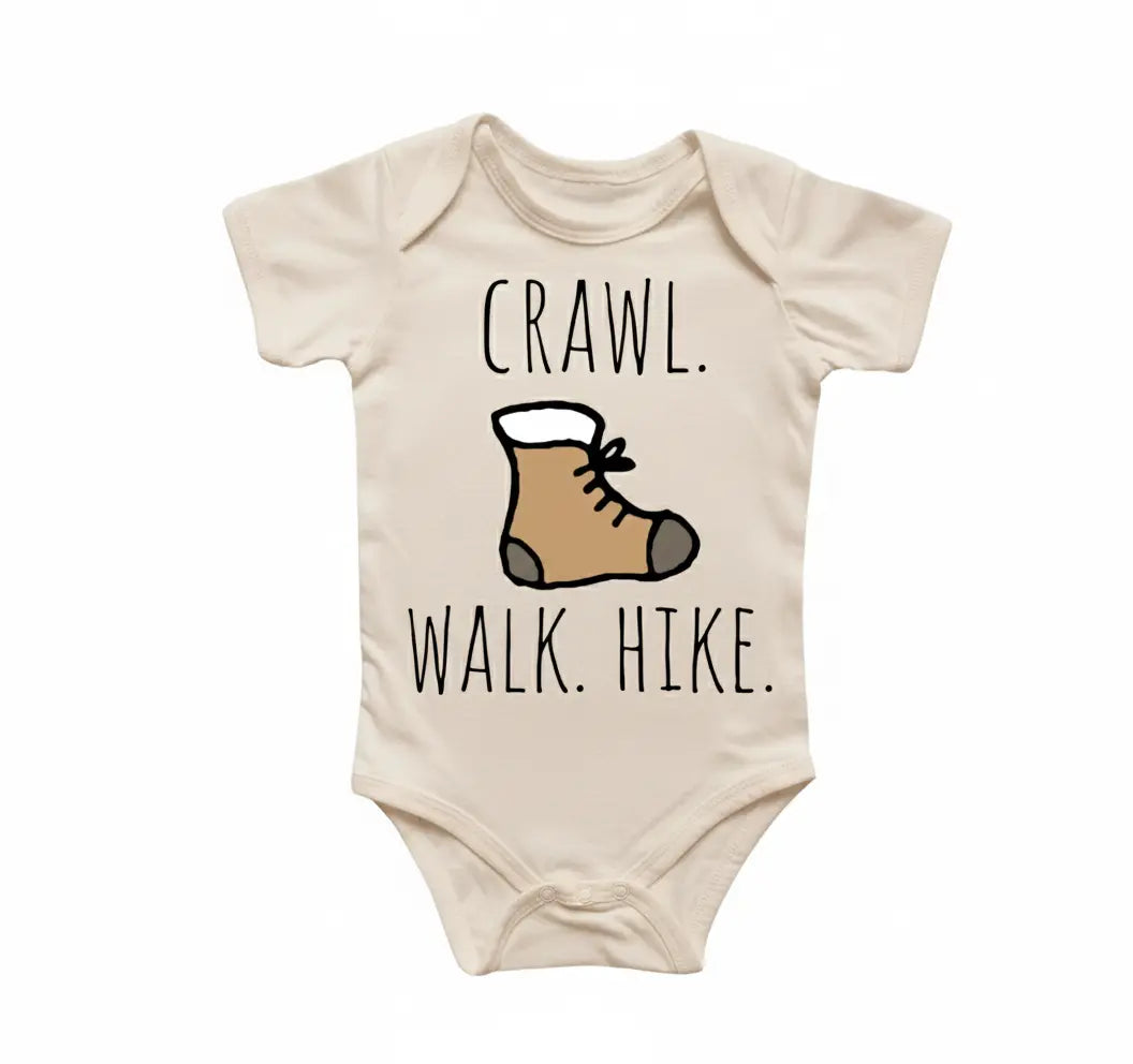Mountain Hiking Newborn Baby Onesie® Bodysuit