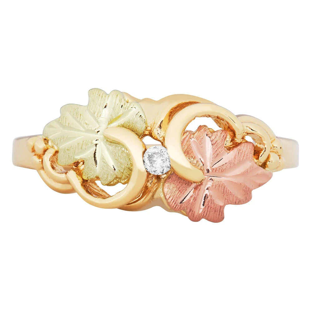 Vibrant Diamond - Black Hills Gold Ladies Ring