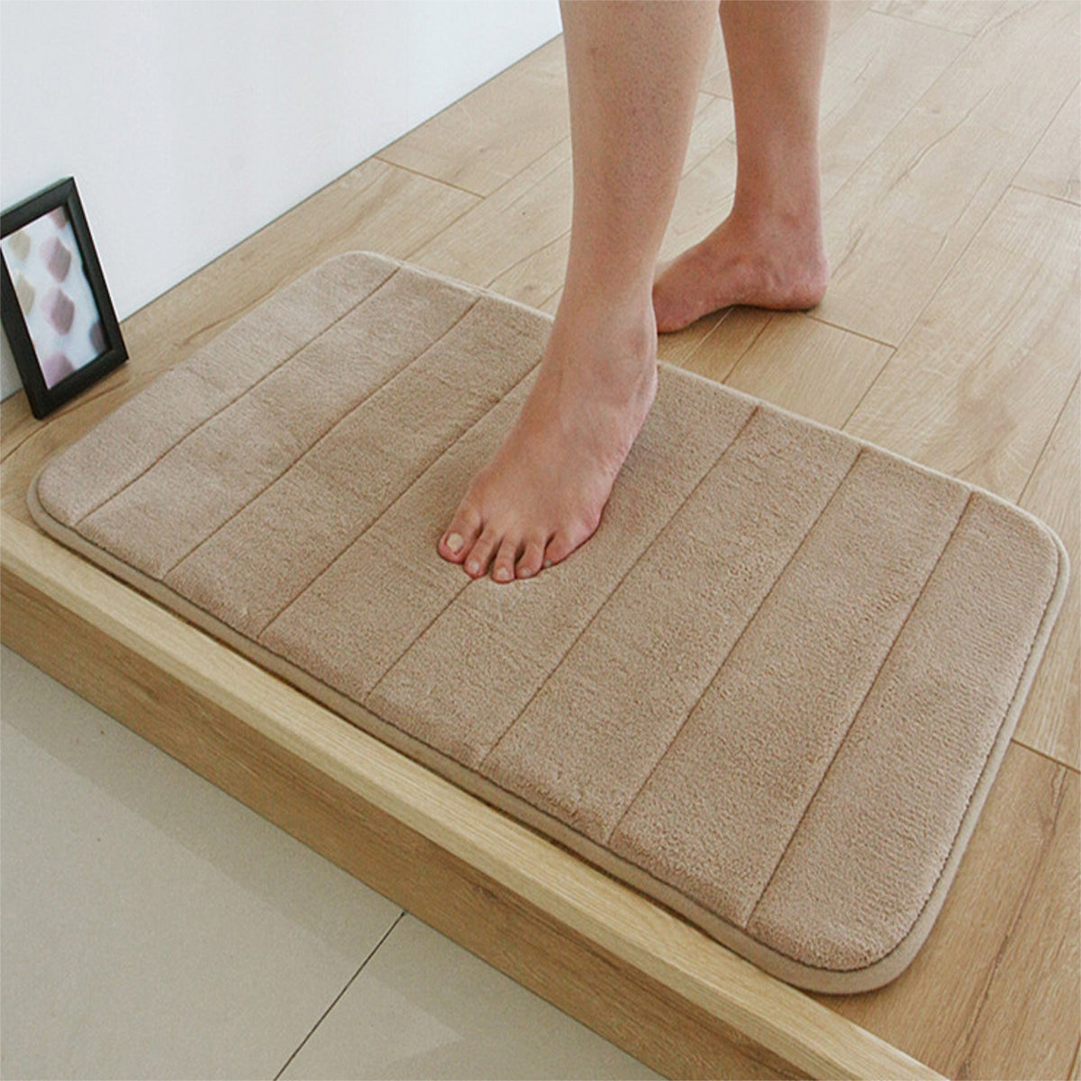 Lux Velvet Memory Foam Mat - Premium Comfort