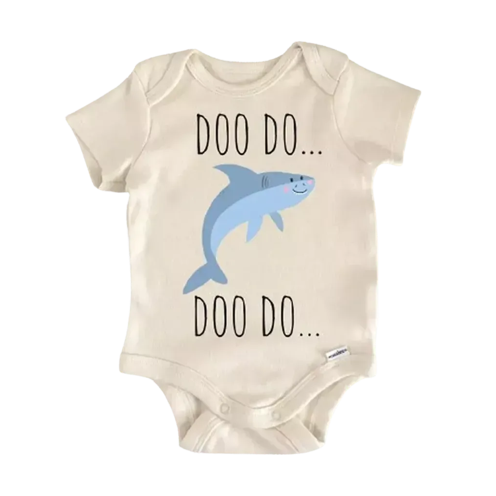 Shark Ocean Fish Newborn Baby Onesie® Bodysuit
