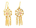 Dreamcatcher - Black Hills Gold Earrings