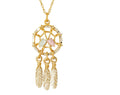 Dreamcatcher - Black Hills Gold Pendant