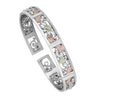 Exquisite - Sterling Silver Black Hills Gold Bracelet