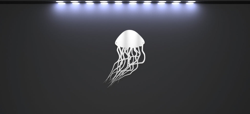 Steel Jellyfish Wall Art